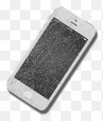 Iphone 6 Cracked Screen Png - 8