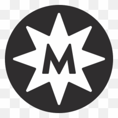 Atomic Symbols Black Background - White png