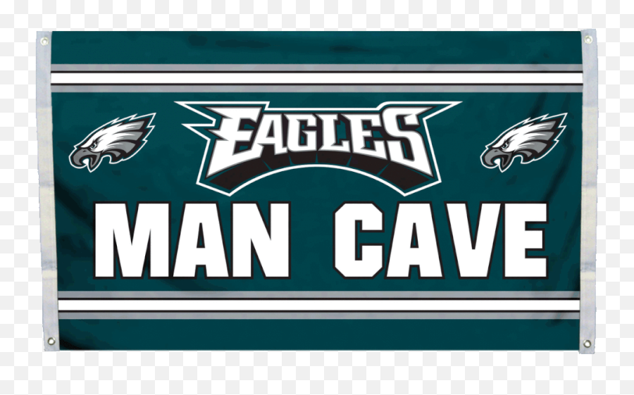 Nfl Philadelphia Eagles 3x5 Man Cave Flag - Philadelphia Eagles Png,Philadelphia Eagles Logo Image