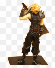 Final Fantasy 7 Vii Ff7 Figurine Figure Cloud Strife Remake - Fictional Character png