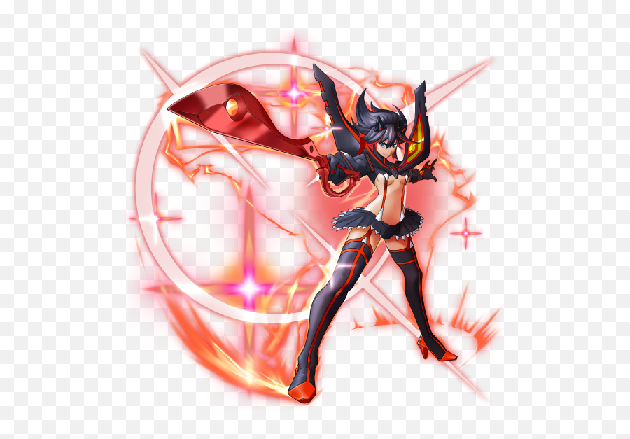 The Action Begins Kill La Invades Grand Summoners - Ryuko Matoi Grand Summoners Png,Kill La Kill Png