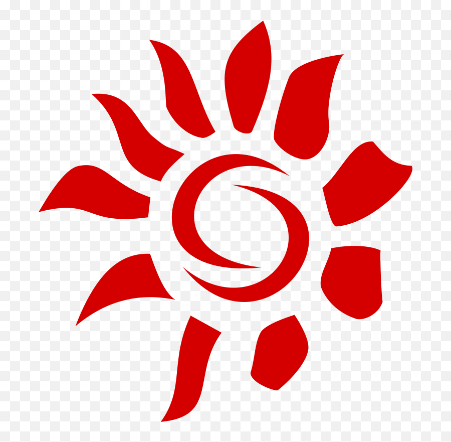 Sun Icon - Red Sun Clipart 746x800 Png Clipart Download Hispanic Heritage Month Symbols,Sun Icon Png