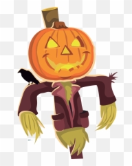 Scarecrow Clipart Clip Art - All Saints Day Transparent Png,Scarecrow Transparent