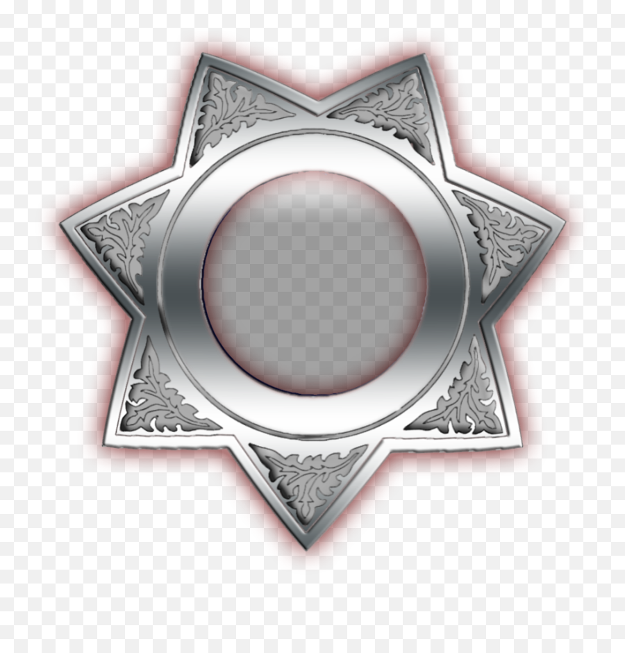 Police Badge Clipart 6 - Blank Transparent Police Badge Png,Blank Police Badge Png