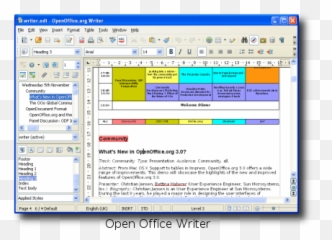 Open Office - Writer png
