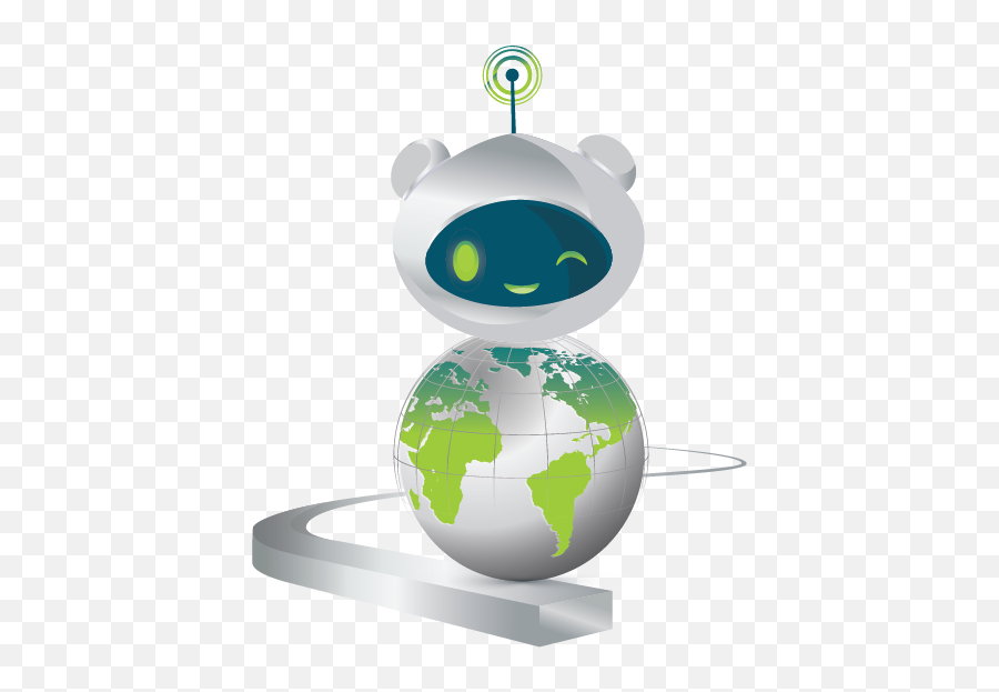 Build A Brand With The Free Logo Maker And Digital 3d Robot - Vertical Png,What Is The Green Robot Icon