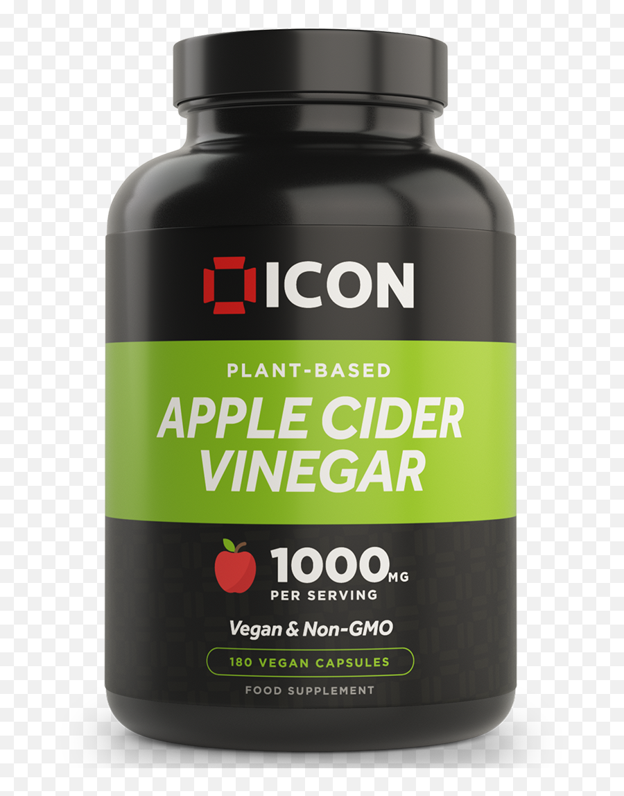 Apple Cider Vinegar 180 Capsules Grape Seed Extract Png Non - gmo Icon