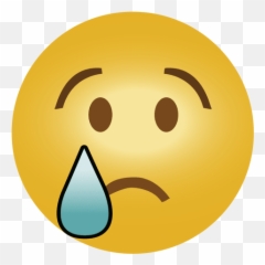 Sad Emoji Face Png Image - Clip Art