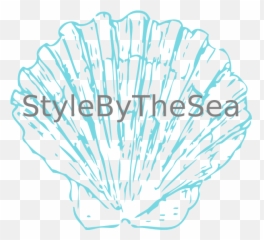 Stylebythesea Shell Icon Png - Fossil Clam Drawing