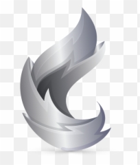 Free 3d Logo Maker - Abstract Flames Design Template Language png