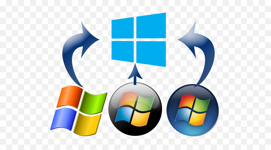 Windows - Windows Xp Official Logo Png,Windows 7 Logo Png