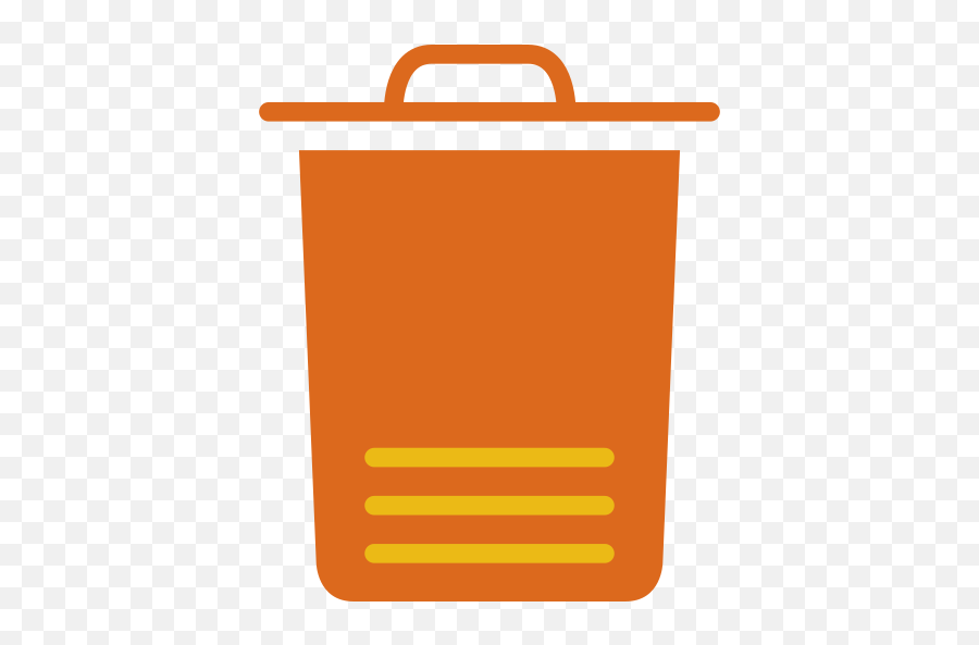 Midnight Overlord - Recycle Bin Icon Orange Transparent Png,Overlord Folder Icon
