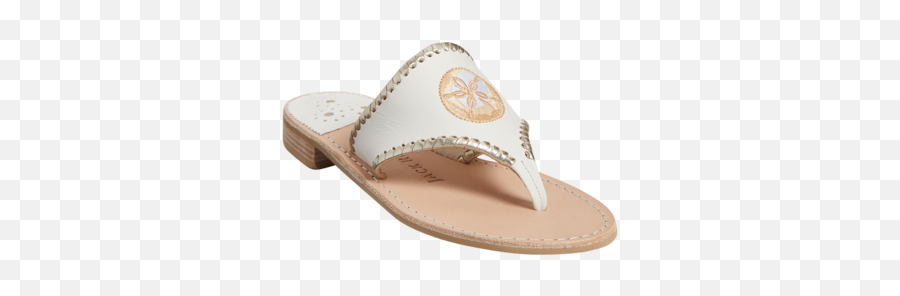 Embroidered Sand Dollar Sandal - For Women Png,Sand Dollar Icon