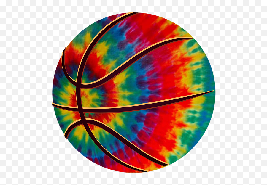 Basketball Tie Dye Style Trippy Hippie Rainbow Design Fleece Blanket - Rainbow Basketball Png,Trippy Icon