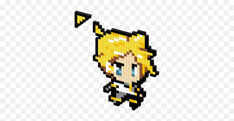 Len Kagamine Vocaloid Cursor - Vocaloid Len Mouse Cursor Png,Vocaloid Icon