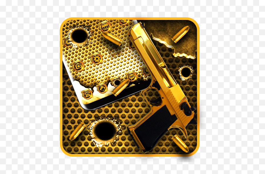 Golden Gun Bullet Weapon Theme Apk 112 - Download Apk Dot Png,Rsi Icon