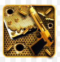 Golden Gun Bullet Weapon Theme Apk 112 - Download Dot png