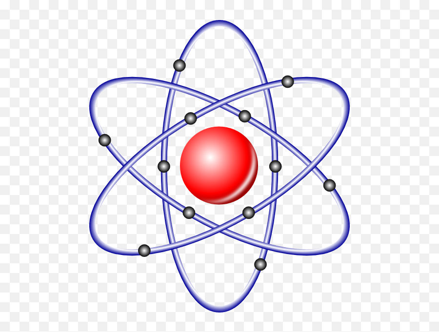 Atom Clipart - Clipart Suggest Electrons Clipart Png,Atom Icon Vector