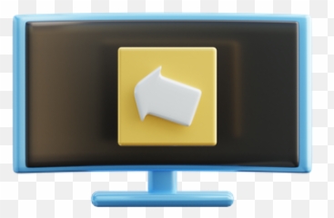 System Update Icon - Download in Line Style Horizontal png