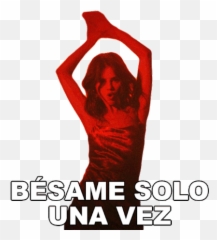 Besame Solo Una Vez Selena Gomez Sticker - For Women png