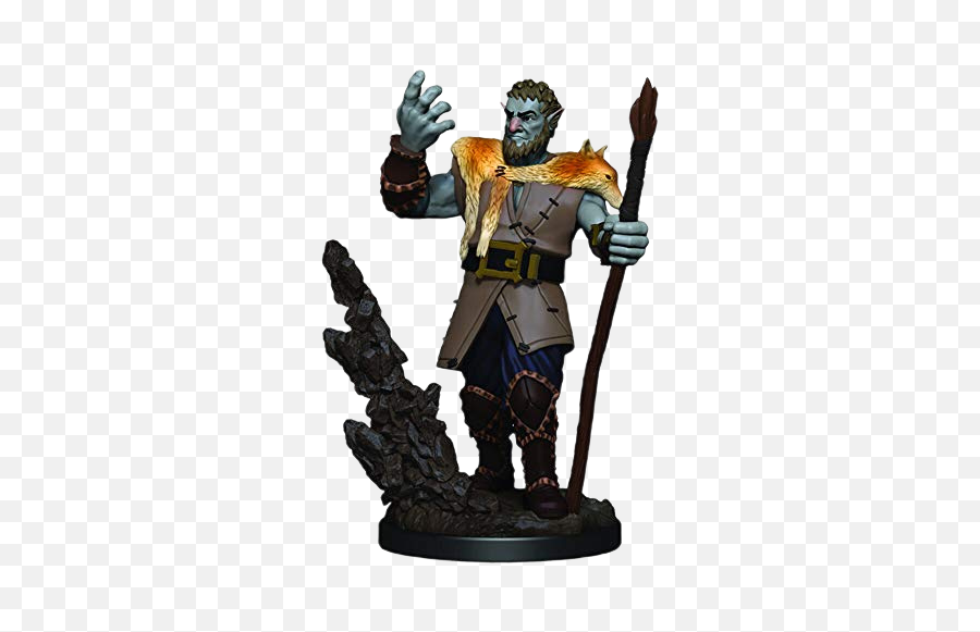Du0026d Icons Of The Realms Premium Figures - Male Firbolg Druid Wizkids Firbolg Druid Png,Druid Icon