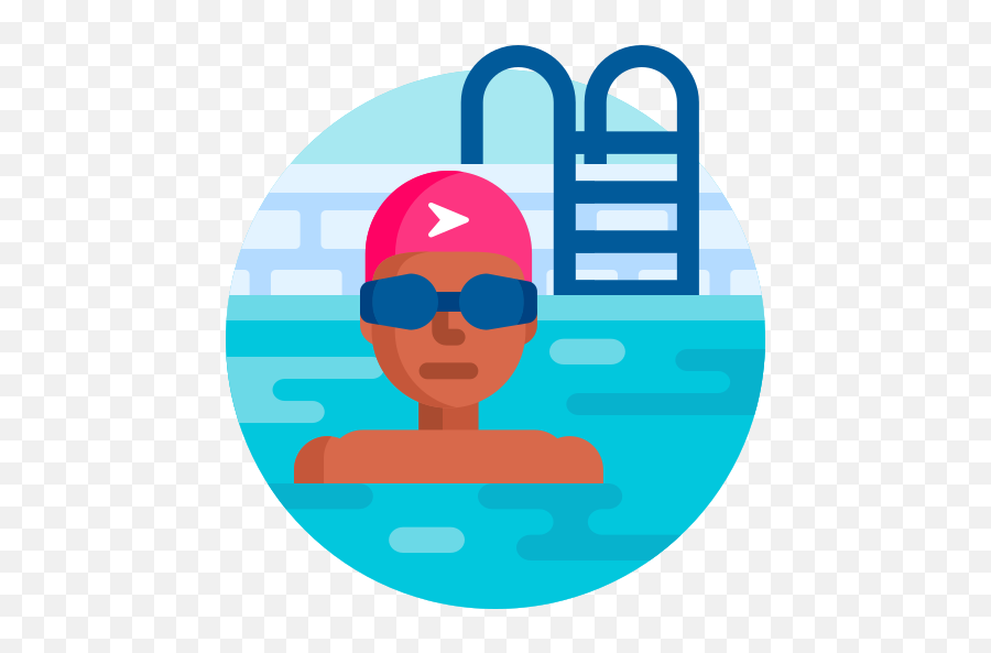 Swimming Sport Sports Free Icon - Iconiconscom Icono Natación Png,Sport Flat Icon