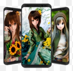 Updated Cute Doll Wallpaper Hd Pc Android App Mod - Smartphone png