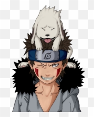 9 Drawings Ideas Naruto Characters Anime - Akamaru And Kiba png