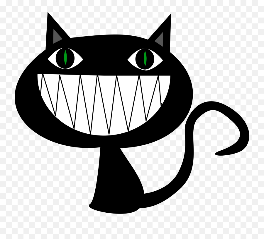 Carnivoranartworkblack Cat Png Clipart - Royalty Free Svg Cartoon Cat Face,Black Cat Png
