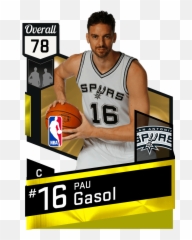 Pau Gasol - Omri Casspi Nba 2k Png,Nba 2k17 Png