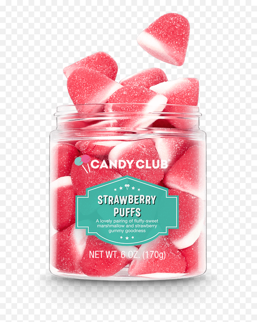 Strawberry Puffs - Strawberry Puffs Candy Club Png,Candy Corn Icon