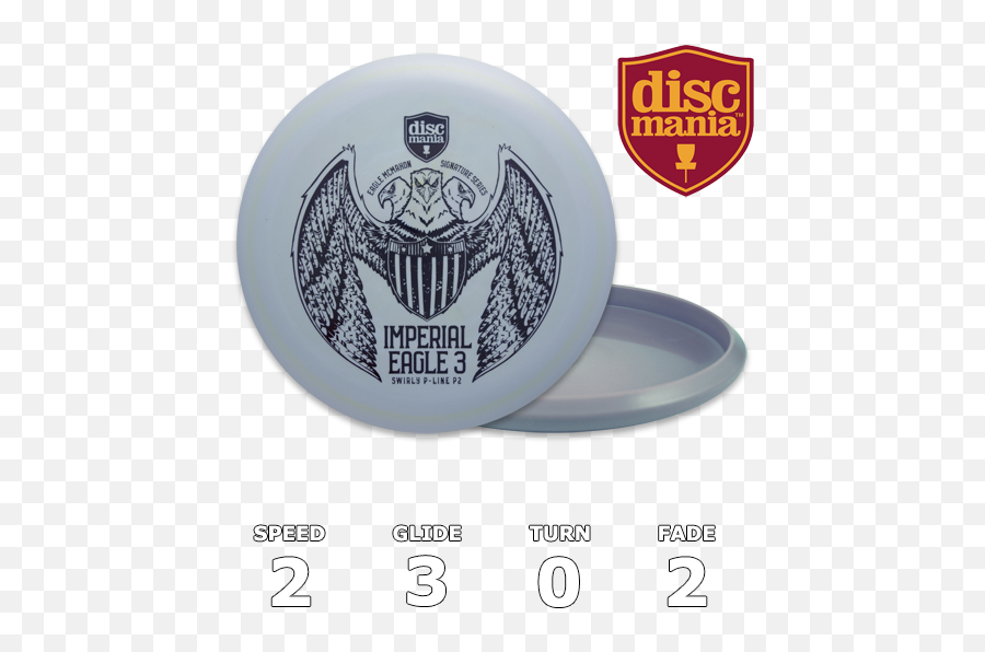 P2 Swirl P - Line Imperial Eagle 3 Eagle Mcmahon Signature Luster Md Discmania Png,Swirly Png