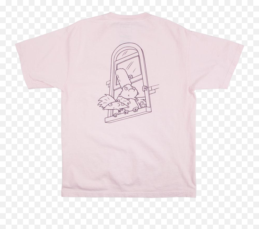 Ss Hey Arnold Window Tee - Sketch Png,Hey Arnold Png