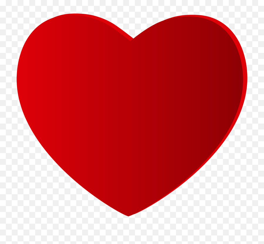 Red Heart Transparent Png Clipart - Corazon Png,Heart Image Png