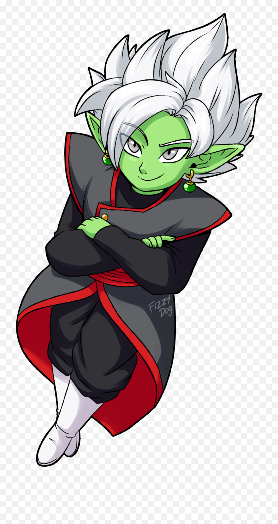 Kami - Sama Puede Ser Muy Cruel U2014 Fusion Zamasu Fused Zamasu Cute Png,Zamasu Png