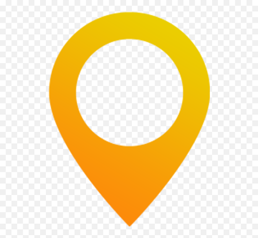 Google Map Icon Png - Orange Map Marker Icon,Google Map Icon Png