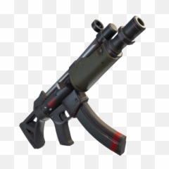 Fortnite Weapons Clipart - Submachine Gun Png