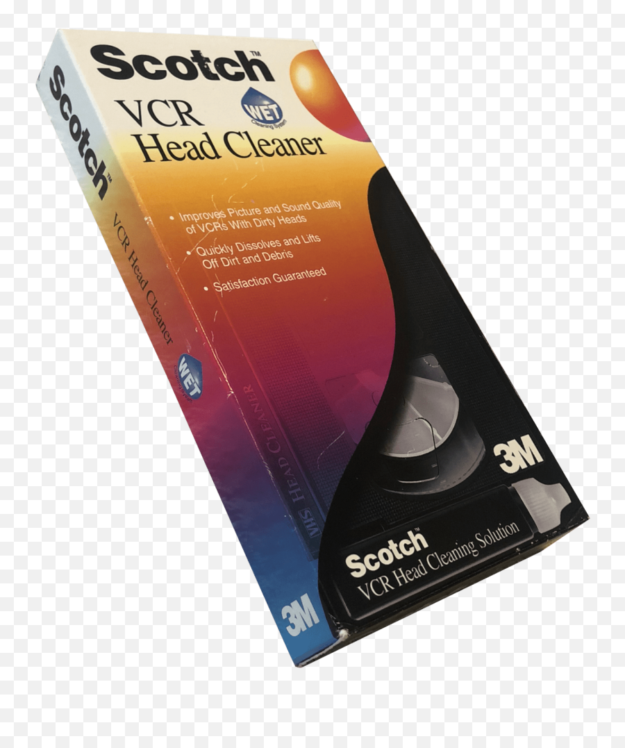 Vcr Head Cleaner Transparent Png Free - Packaging And Labeling,Vcr Png