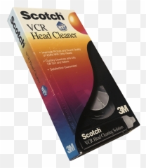 Vcr Head Cleaner Transparent Png Free - Packaging And Labeling,Vcr Png