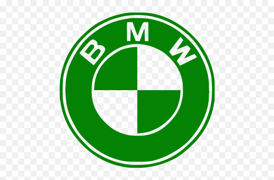 Green Bmw Icon - Free Green Car Logo Icons Bmw Logo Black And White Png,Car Logos List