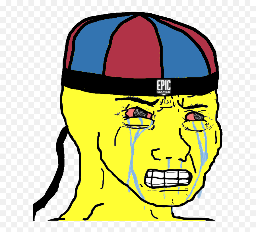 View Samegoogleiqdbsaucenao Epic Wojak 983355 - Png Crying Rage Face,Crying Face Png