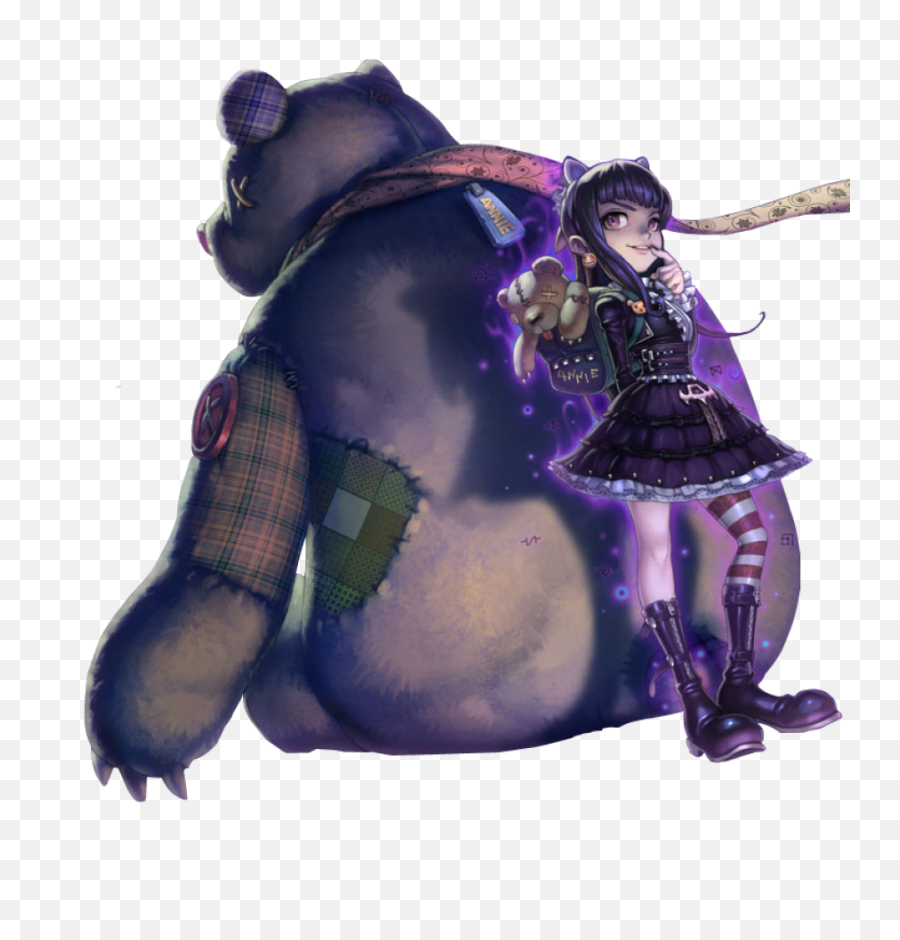 Goth Annie Skin With Tibbers Png Image - Tibbers Png,Goth Png