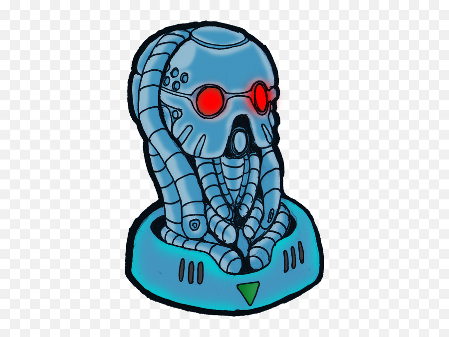Squid Robot Head Clipart - Clip Art Png,Robot Head Png