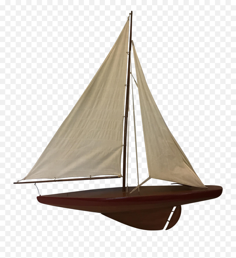 Wood Sailboat Model - Sailing Boat Model Simple Png,Sailboat Png