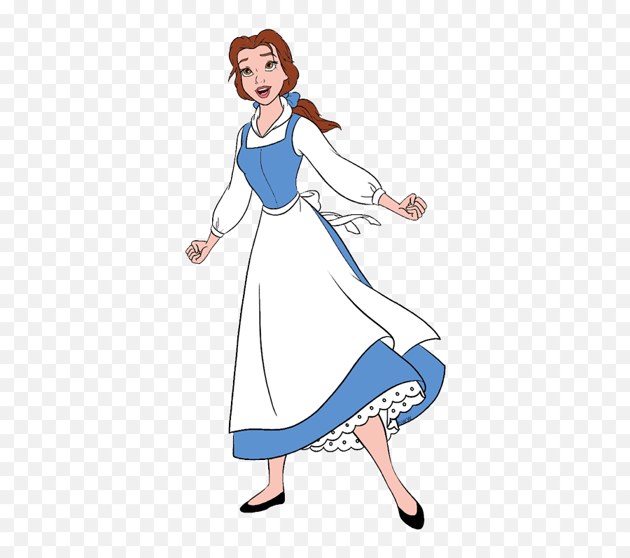 Download Hd Royalty Free Belle Transparent Village - Disney Belle Blue Dress Png,Royalty Free Transparent Images