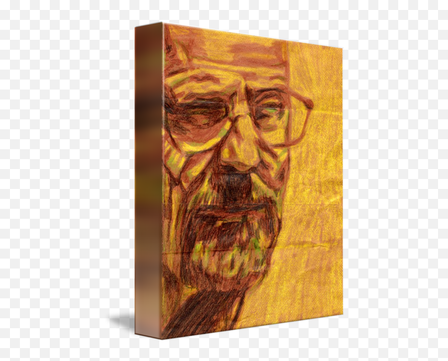 Walter White From Breaking Bad By Aaron Bir - Painting Png,Walter White Png