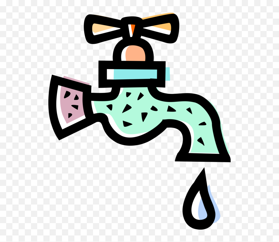 Dripping Water Tap Sink Faucet - Cartoon Water From Sink Fosit Png,Dripping  Water Png - free transparent png images 