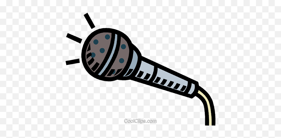 Microphone Royalty Free Vector Clip Art - Microphone Mic Vector Png,Microphone Clipart Transparent