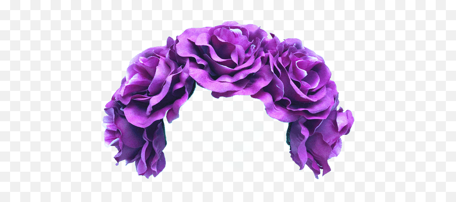 Flowers Purple Flower Crown Dressup Costume - Artificial Flower Png,Flower Crown Transparent