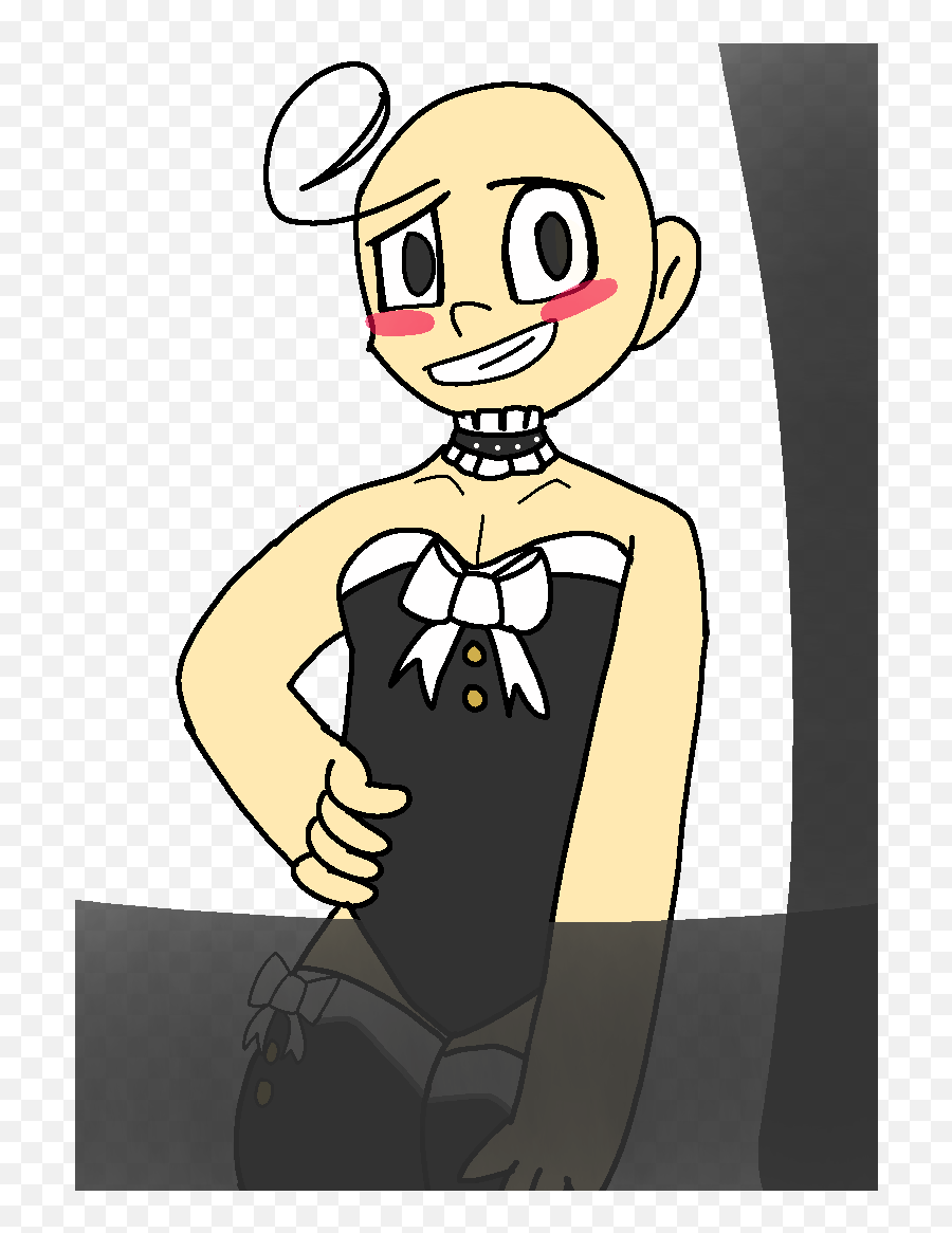 Cursed I Regret Drawing Baldi In A Playboy Bunny Outfitmod - Cursed Baldi Png,Playboy Png